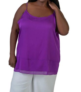 Nouvelle/Silk95Five Zanzi Cami In Violet