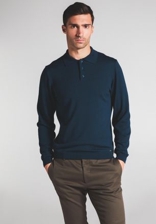 Eterna Strickpullover ETERNA, Herren, Gr. 3XL, blau (petrol), 100% Wolle (Merino), l&auml;ssig geschnitten, Pullover Strickpullover