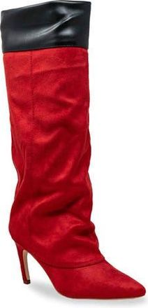 Chase + Chloe by Intouch Footwear Slouch Boot in Red at Nordstrom Rack, Size 6.5