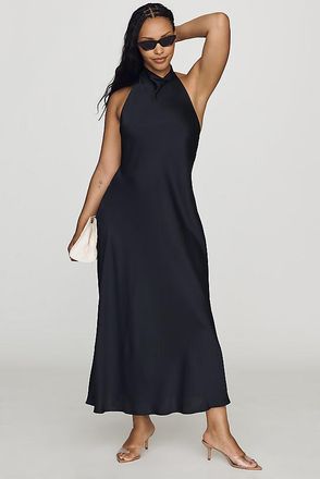 Maeve Jamie Halter Open Back Midi Dress by Maeve
