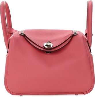 Herm&egrave;s Rose DEte Mini Swift Lindy 20