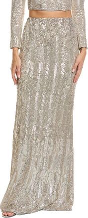 L'agence Sequin Zeta Long Skirt