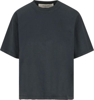 Golden Goose Gouden Gans Ws Boxi T-shirt katoenjersey logopatch