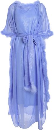 Baruni Abito lungo con decorazione - Blu