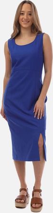 HUGO BOSS Womens Demboka Dress - Blue - Size: 10