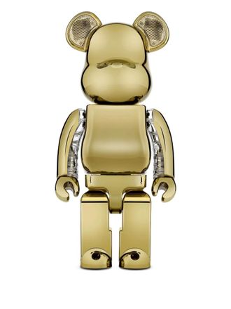 BEARBRICK Bearbrick Audio Chrome Gold Edition metallic oorspeaker - Goud