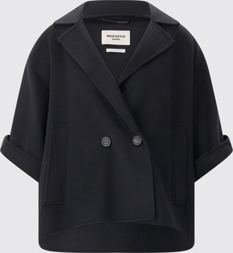 Max Mara Coat Woman color Black