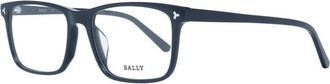 Bally Zwarte Plastic Rechthoekige Optische Brillen voor Mannen - Heren - Brillen - Zwart - ONE Size - Accessoires