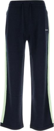 Casablanca Broeken, Heren, Blauw, M, Wol, Wool Pant
