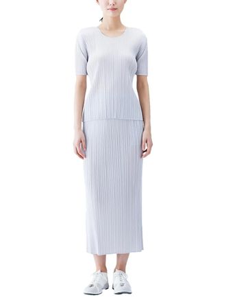 Issey Miyake Pleats Please Skirt - Gray