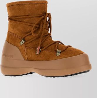 Moon Boot suede leather ankle boots