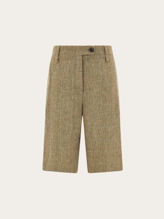 Ferragamo Donna Bermuda sartoriali Multicolore