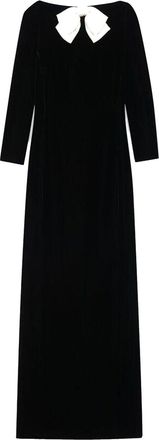 Saint Laurent Velvet Long Dress