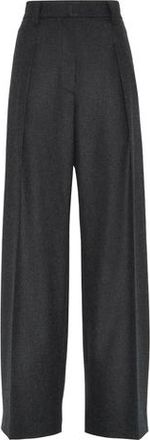 Brunello Cucinelli Flared sartorial trousers in Dark Grey at Nordstrom, Size 40 It