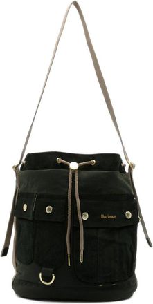 Barbour Wax Mia Drawstring Tote Bag