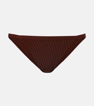 Eres Look jacquard bikini bottoms