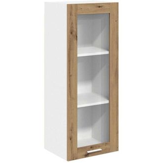 vidaXL Hanging Cabinet with Storage Riga Artisan Oak 40 x 31 x 100 cm vidaXL