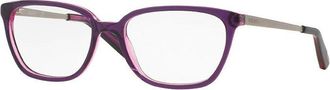DKNY DY4667 3676 Violet/Violet Transparent/Silver 52mm
