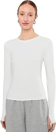 SPLITS59 Airweight Lite Long Sleeve Waist Length Womens Clothing White : XS, Nylon/Spandex