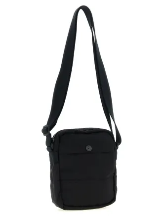 Stone Island Nylon Metal Fabric Crossbody Bag - Black