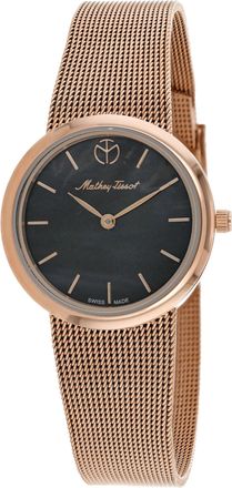 Mathey-Tissot Womens Milly Black Dial Watch