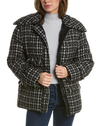 Apparis Malik Plaid Puffer Jacket