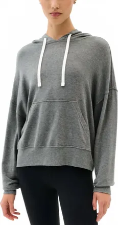 SPLITS59 Joey Long Sleeve Hoodie In Gray