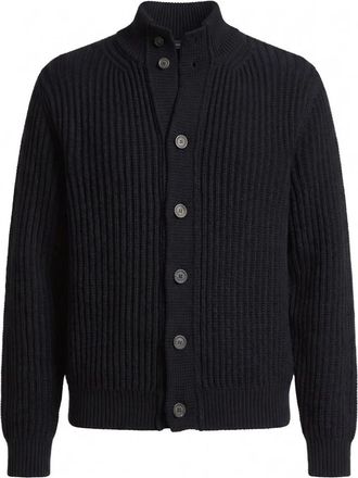 PESERICO Hombre, Jerseys, Negro, Talla: XL