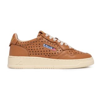 Autry Medalist Sneaker - Dames - Sneakers - Bruin - 40 EU - Katoen - Schoenen