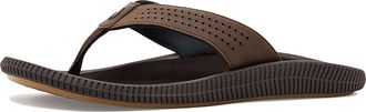 Olukai Ulele Mens Sandals Dark Java/Dark Java : 14 D - Medium, Synthetic