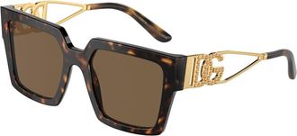 Dolce & Gabbana DG4446B 502/73 Womens Sunglasses Tortoiseshell Size 53