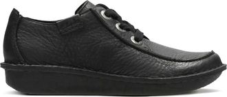 Clarks Funny Dream Veterschoen - Dames - Veterschoenen - Zwart - 43 EU - Leer - Schoenen
