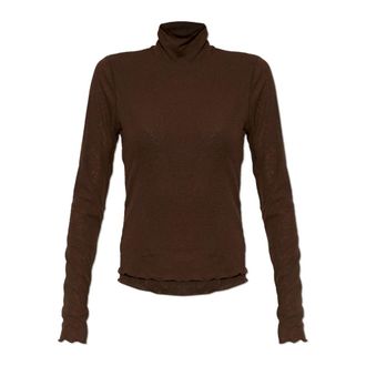 Ganni Donna, Top, Marrone, XS, new