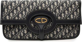 Dior Pre-owned Dior Oblique Canvas Fold Over Clutch Ladies 7LKE3CKJKER3CSEF