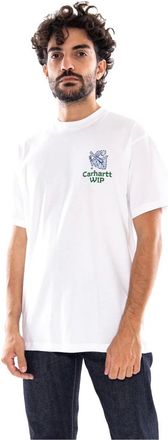 Carhartt Work in Progress S/S Grape Picker T-Shirt - Heren - Tops - Wit - Maat: L Katoen