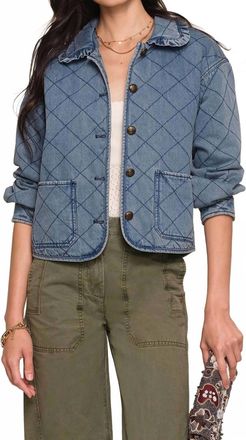 Heartloom Miller Quilted Jacket In Blue