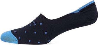 Marcoliani Invisible Touch Dot No-Show Socks