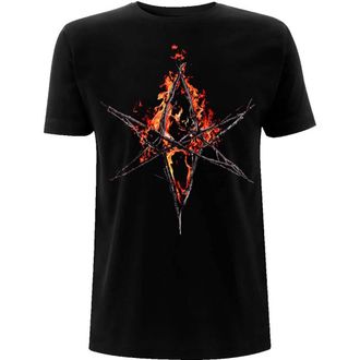 Bring Me The Horizon T Shirt Flaming Hex Band Logo Official Mens Black M