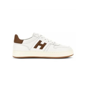Hogan H-Tv Sneaker - Heren - Sneakers - Wit - 45 EU - Leer - Schoenen