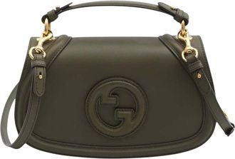 Gucci Green Blondie Medium Crossbody Bag