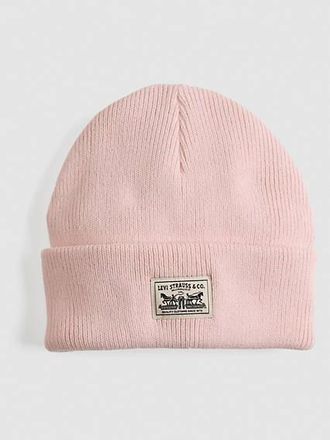 Levi's Backpatch Beanie - Womens - One Size - Pink / Zephyr
