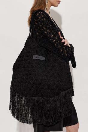 Akep Bag With Logo, Womens, Black