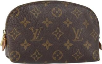Louis Vuitton Pre-owned Clutches, female, Brown, Size: ONE SIZE Pre-owned Vintage Clutch