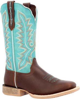 Durango Lady Rebel Pro Leather Dames Bay Brown/Arctic Blue Laarsjes