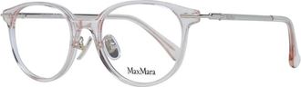 Max Mara Roze Vlinder Optische Monturen - Dames - Brillen - Roze - ONE Size - Accessoires