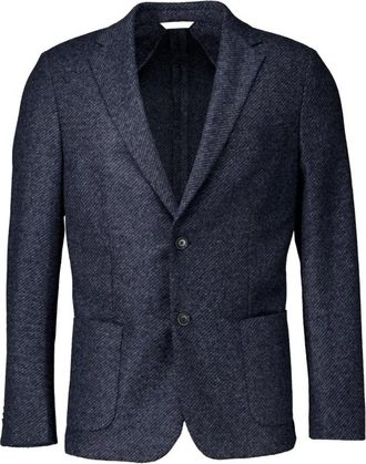 Gentiluomo Donkerblauw G1085-982 Stijlvolle Jas - Heren - Blazers - Blauw - L - Jassen