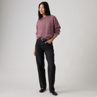 Levi's Easy Dad Jeans - Womens - 23X30 - Black