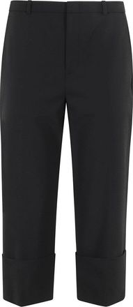Vince Mid Rise Cuffed Cropped Pant