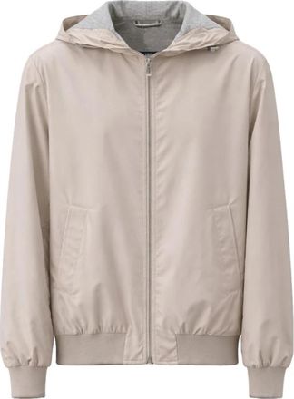 Fedeli Carmel Bomber Jacket - Heren - Bomber jackets - Beige - L - Nylon - Jassen