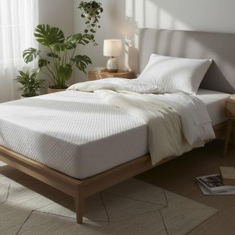 KASANOVA Coprimaterasso 1 piazza e mezza 130x200 cm Rombo